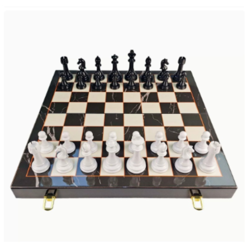 Board Game Family - Juego de Ajedrez de Madera Maciza
