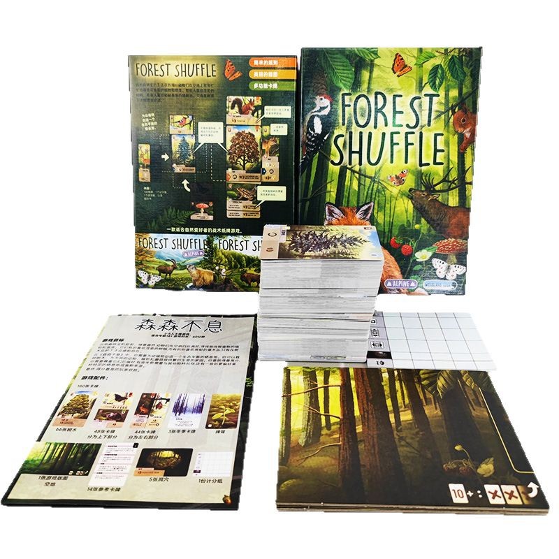 Board Game Dune - Endless Forest SHUFFLE, juego de cartas
