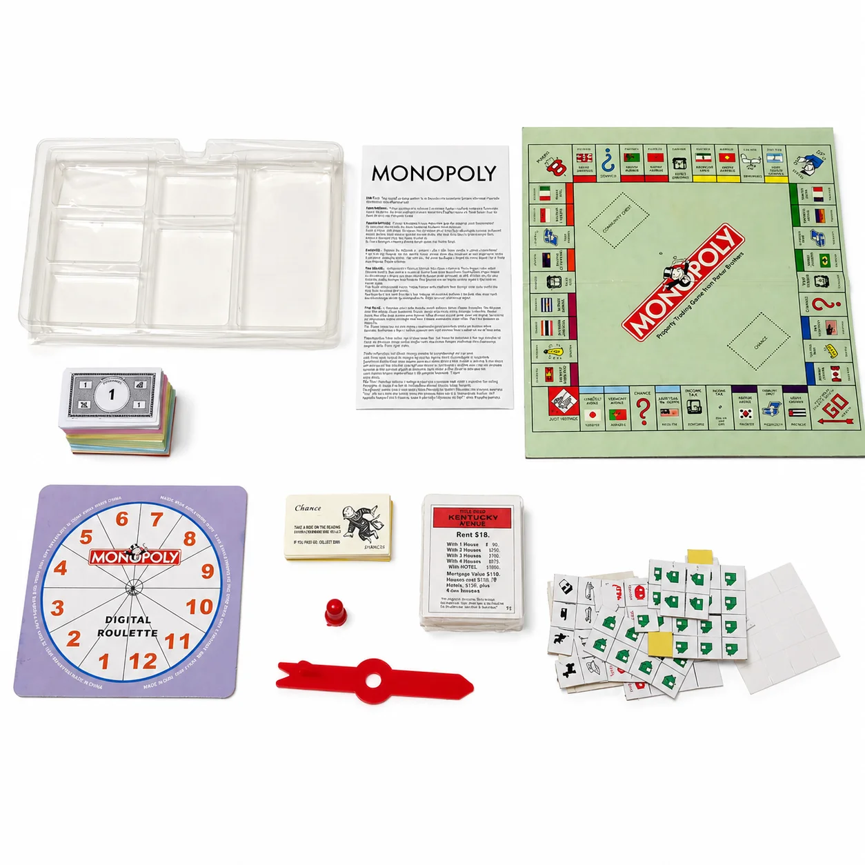 Board Game Monopoly - Juego de Mesa Clásico Monopoly, Juego