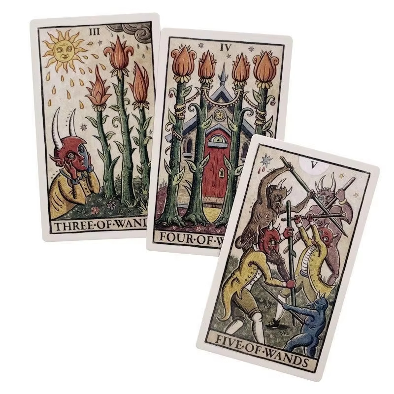 Cartas de baraja Moon Tarot De - Board Game Research reseña y precio