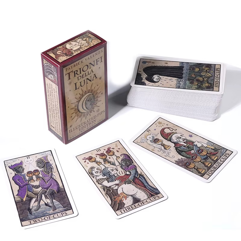 Cartas de baraja Moon Tarot De - Board Game Research reseña y precio