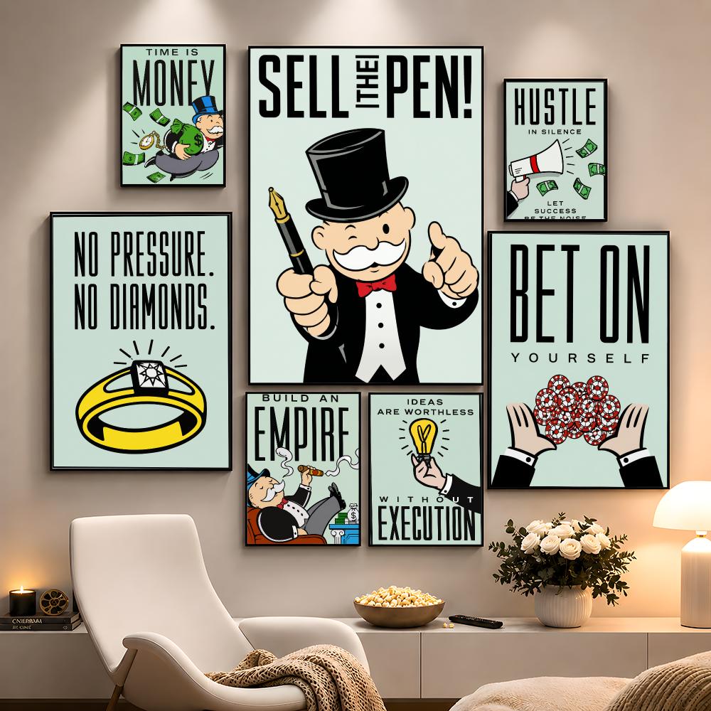 Póster del juego Monopoly Fami - Board Game Monopoly reseña y precio