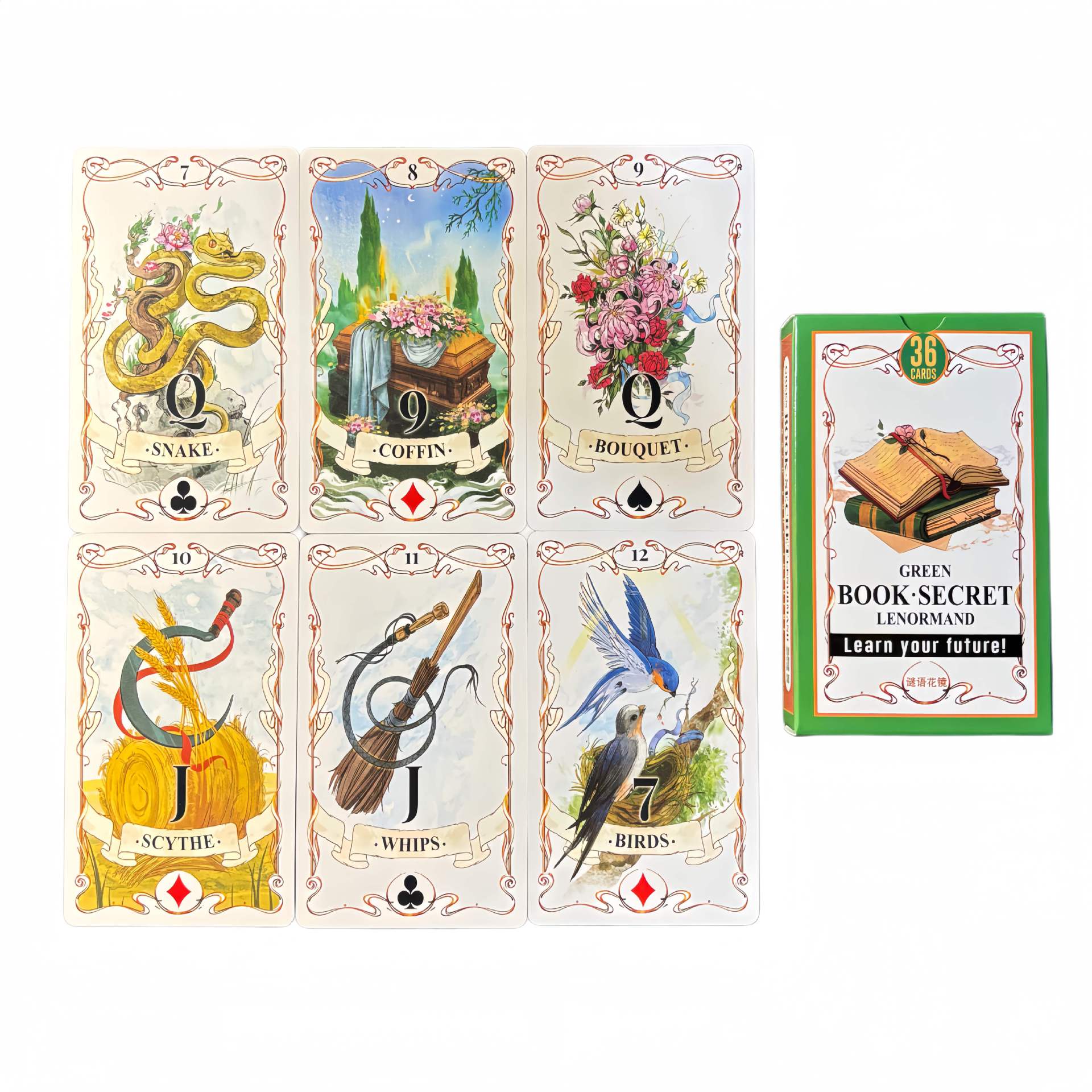 Cartas del Oráculo Lenormand d - Board Game Of Life reseña y precio