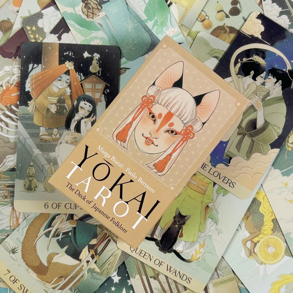 Baraja de tarot Yokai, 78 tarj - Board Game Research reseña y precio